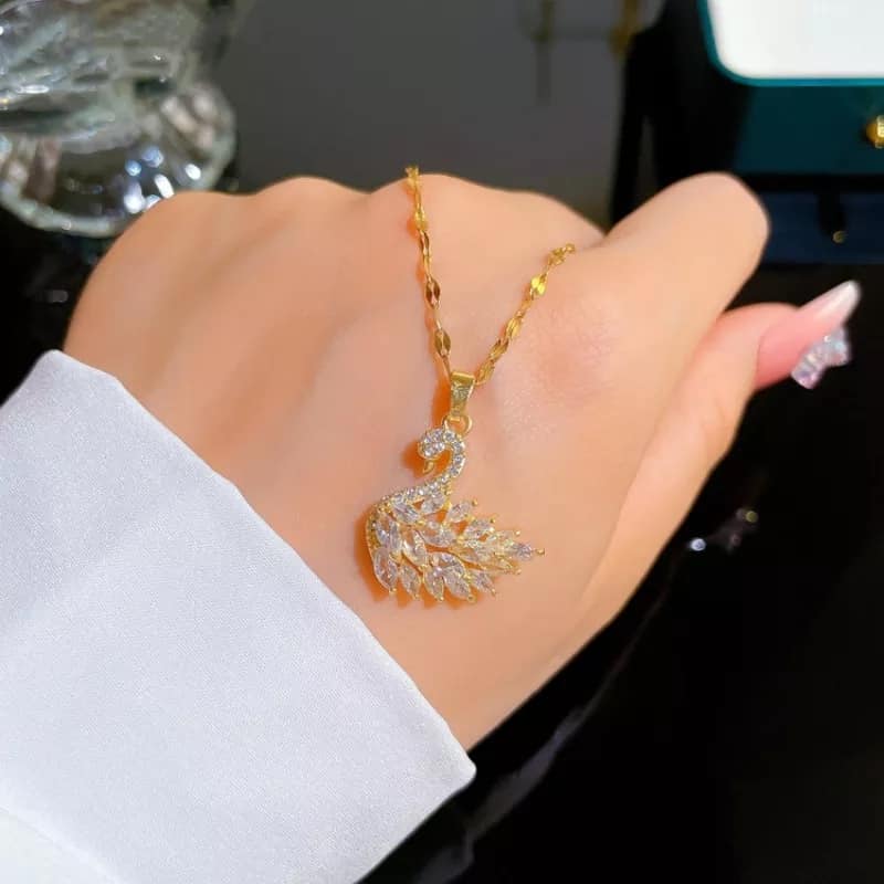 Collier Cyra en acier inoxydable  