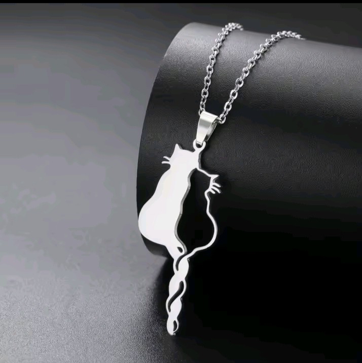 Collier Félina en acier inoxydable  